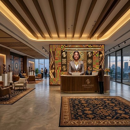 Culturally Transformed Corporate Reception