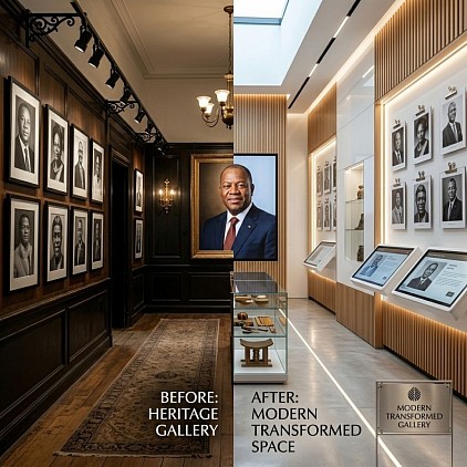 Heritage Gallery + Modern Transformed Space.